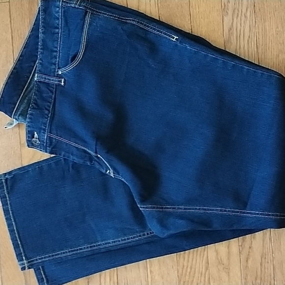 Old Navy Straight Leg Dark Wash Plus Size 22R - Picture 2 of 10